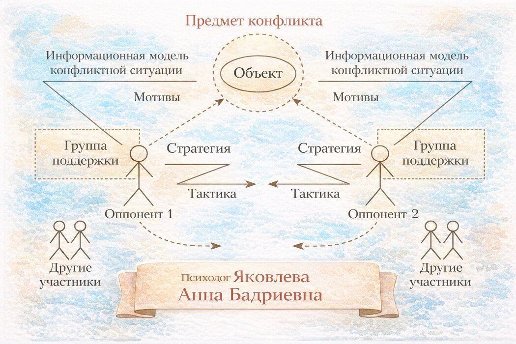 Информационная модель конфликта: что стоит за человеческими ссорами