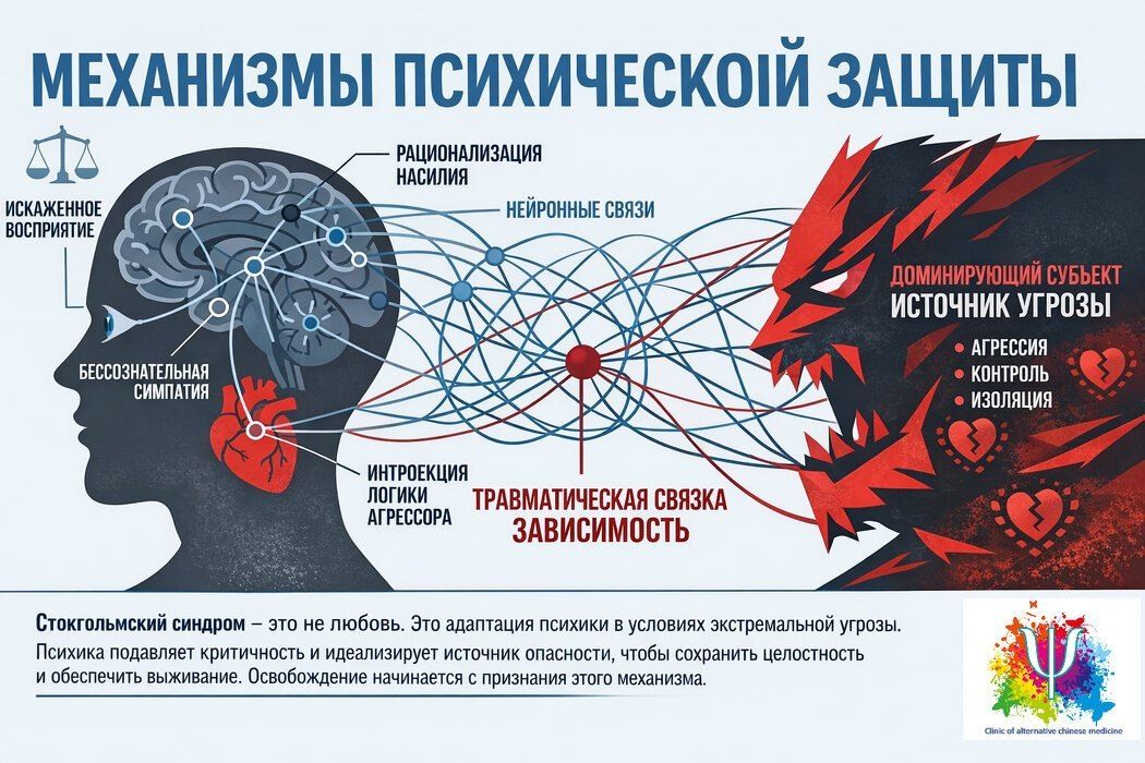 Стокгольмский синдром: почему жертвы выбирают лояльность агрессорам?