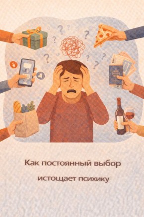Неожиданные последствия свободы выбора: как она истощает нашу психику