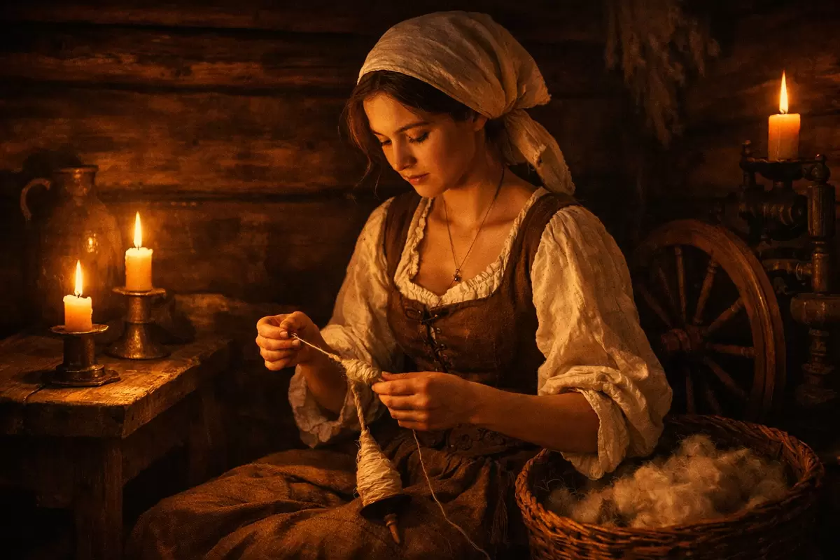 Долгие зимние вечера: как люди справлялись с темнотой без технологий