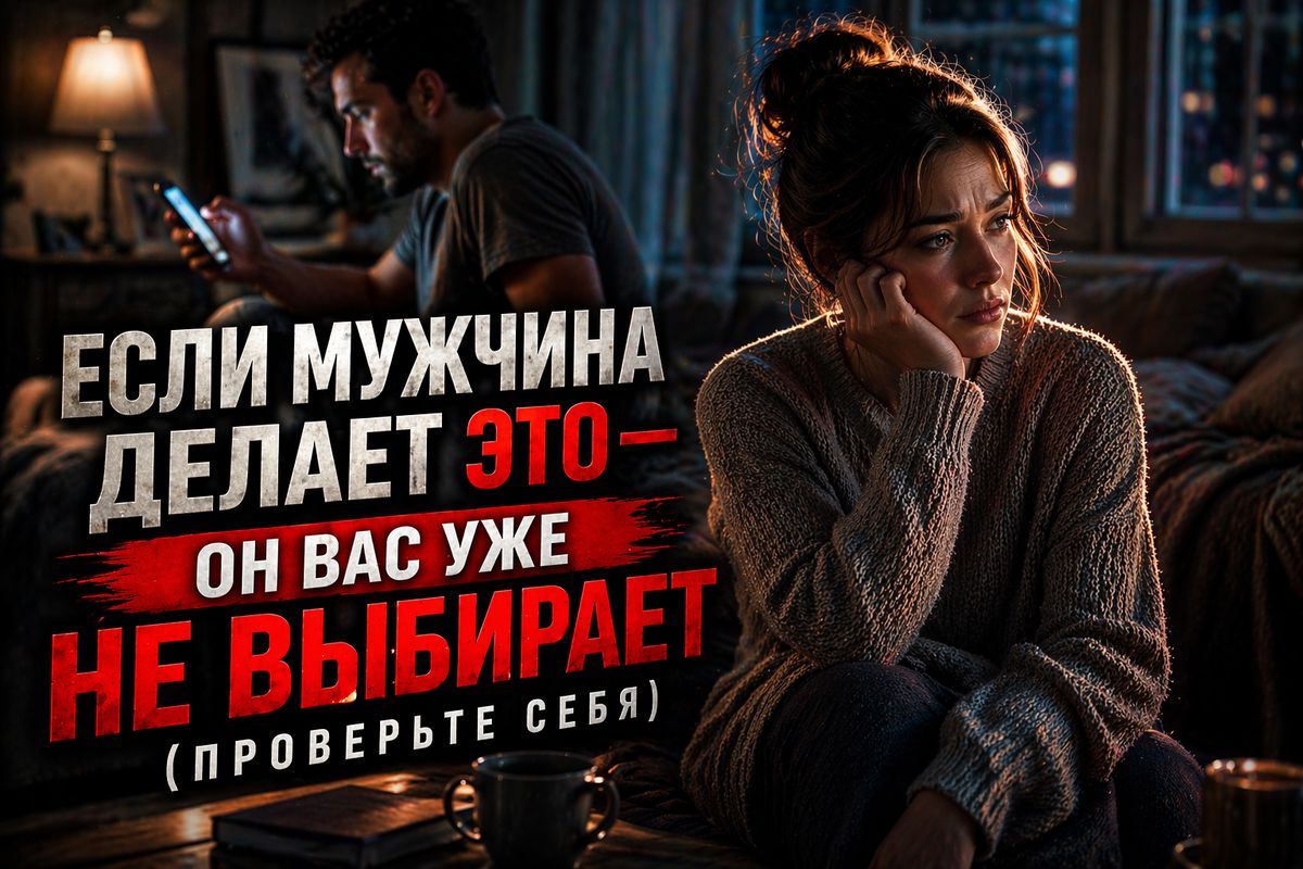 Как распознать, что мужчина вас больше не выбирает