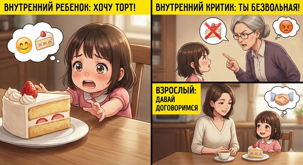 Как разобраться с Внутренним Критиком и Ребенком: Путь к гармонии