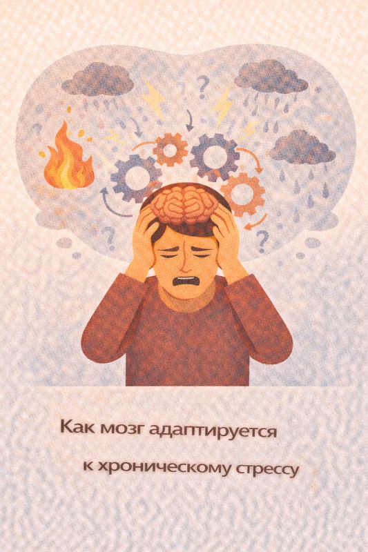 Как хронический стресс влияет на работу мозга